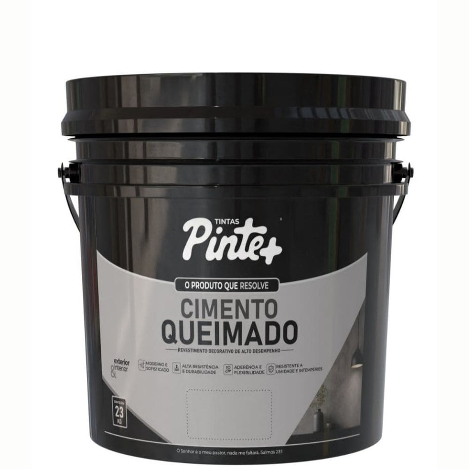 Efeito Cimento Queimado Pinte+ 23Kg