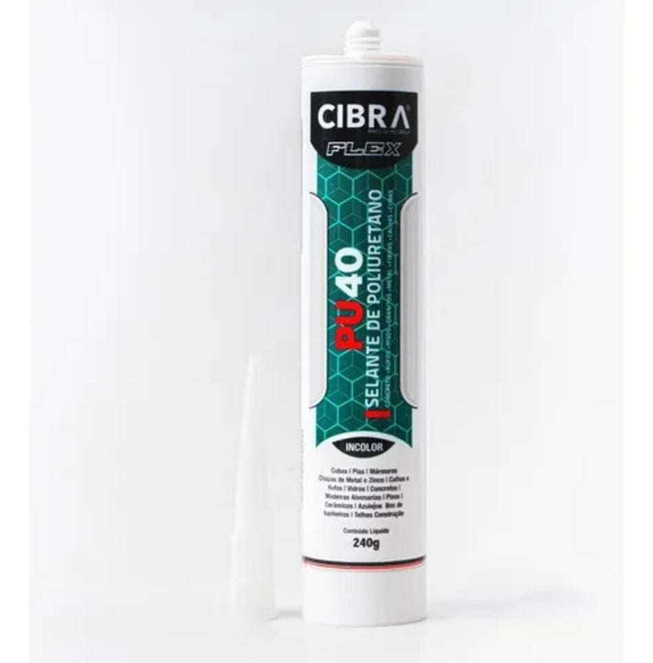 Adesivo Poliuretano Incolor 240G - Construcao