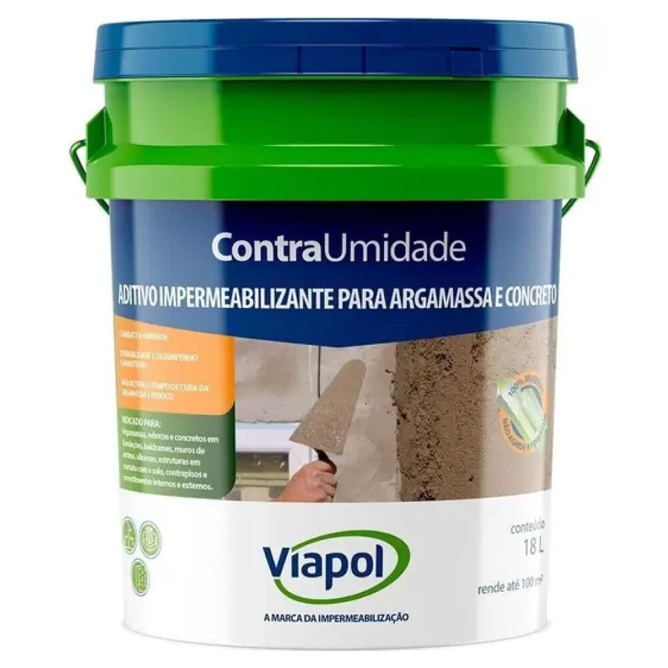 Aditivo P/Massa E Concreto 18L - Balde