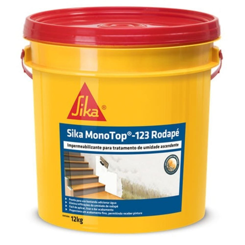 ARGAMASSA CIMENTIICIA 12KG - MONOTOP-123 RODAPE