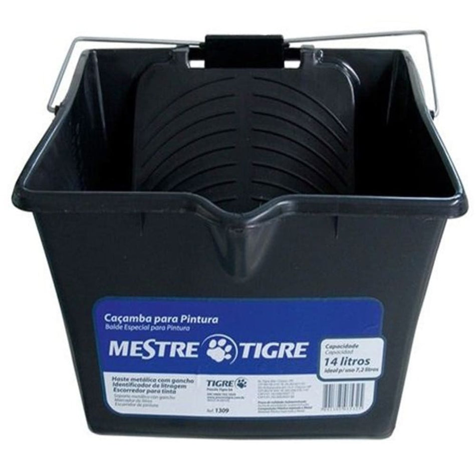 Cacamba Plastica P/Pintura 14L - 1309/33