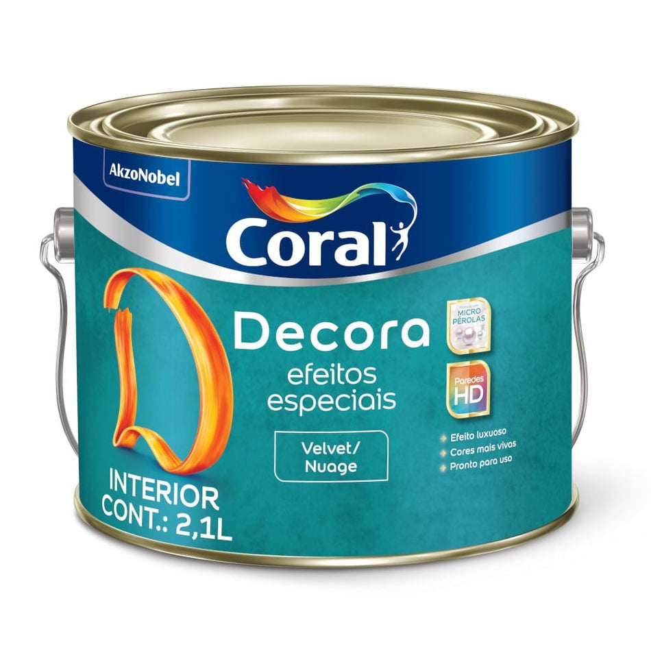Coral Decora Efeitos Especiais Velvet/Nuage 2,1L