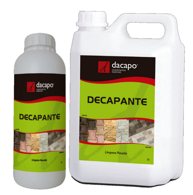 Decapante Dacapo 1,0L - Detergente Acido P/Piso