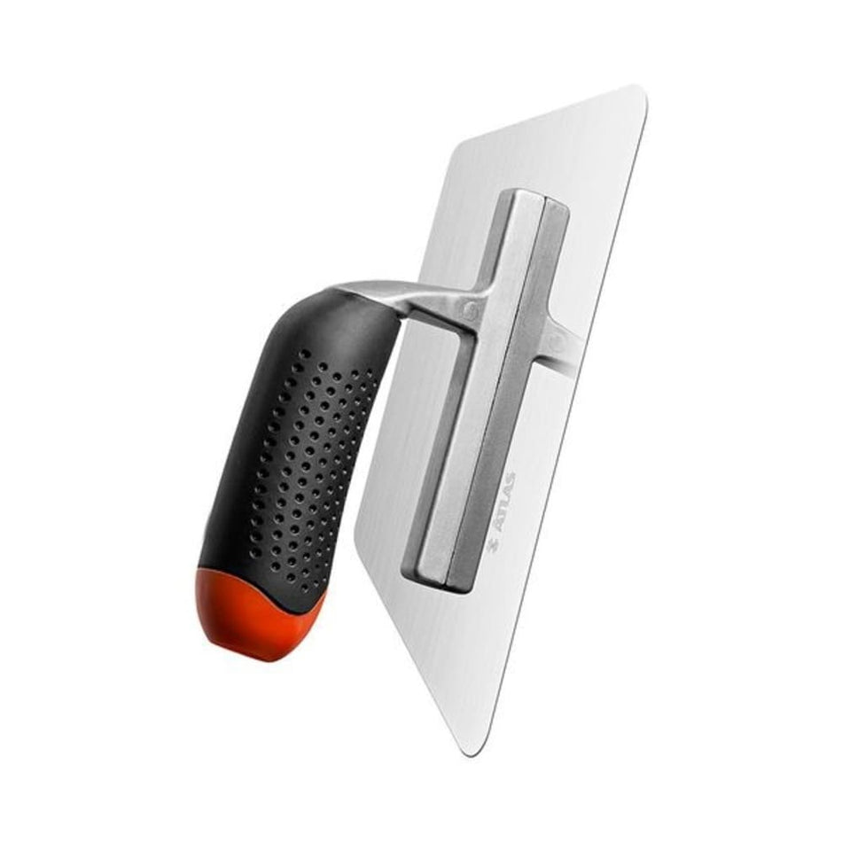 DESEMPENADEIRA ACO INOX P/EFEITOS 13x23,5CM TRAPEZIO CHANFRADA - 2000