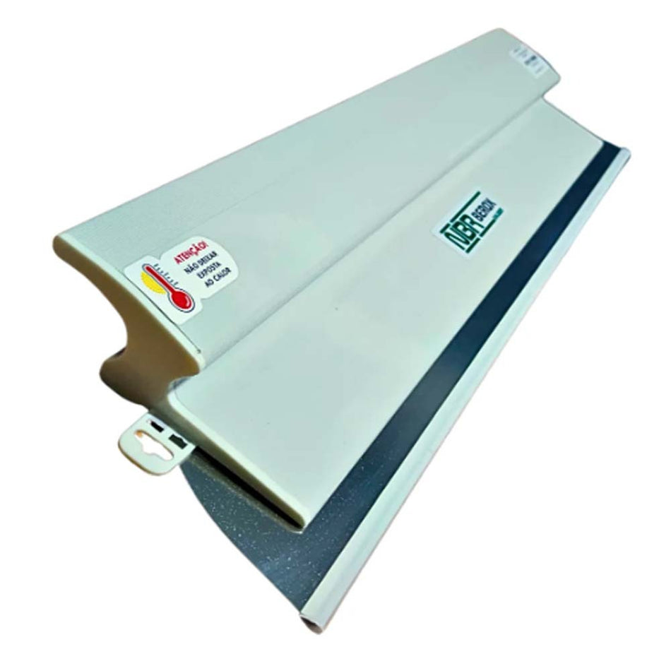 DESEMPENADEIRA ACO INOX P/MASSA CORRIDA - 40CM - NBR BEROX - 4156