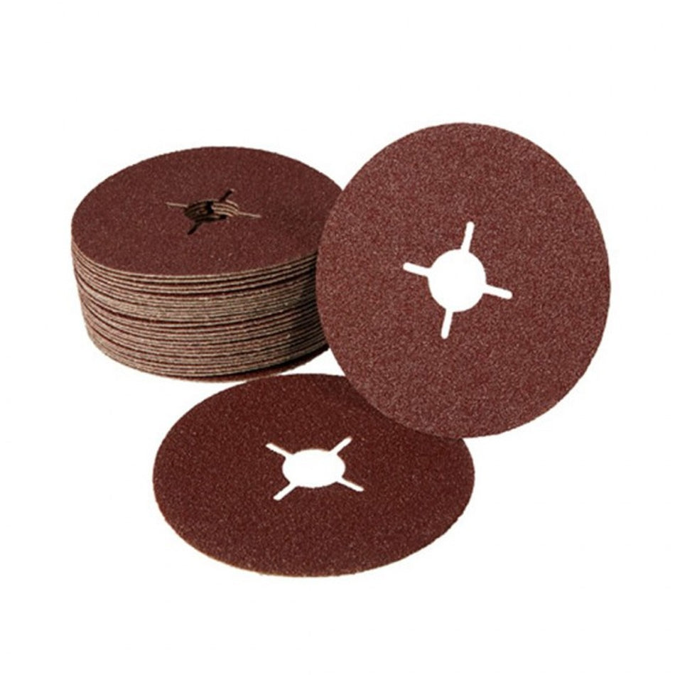 Disco Lixa 040 - 4.1/2" / 115Mm - Fibra - Va113