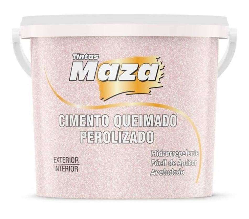 EFEITO CIMENTO QUEIMADO PEROLIZADO 3KG ROSA BEBE