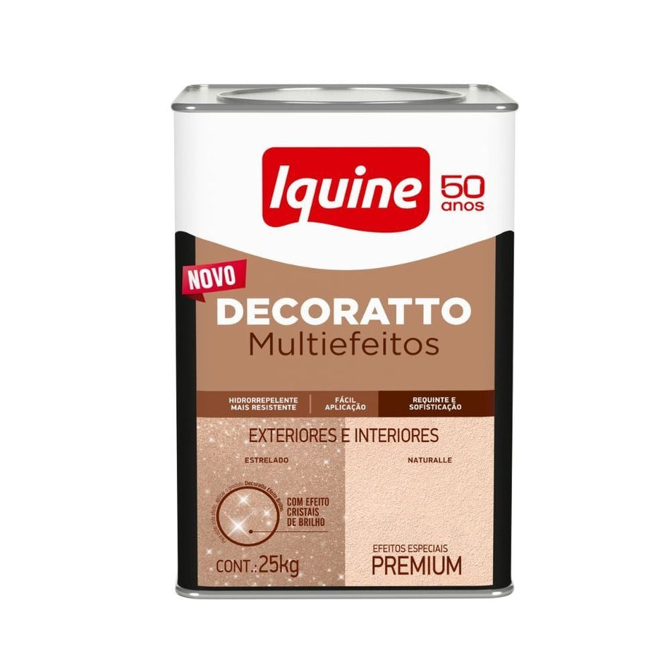 Efeito Estrelado 25Kg Branco - Decoratto Multiefeitos