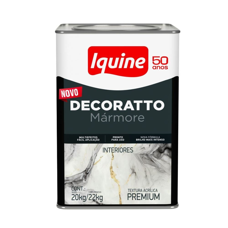 Efeito Marmore 22Kg Branco - Decoratto