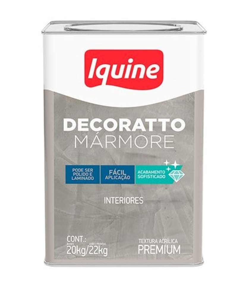 Efeito Marmore 22Kg Cimento Queimado - Decoratto