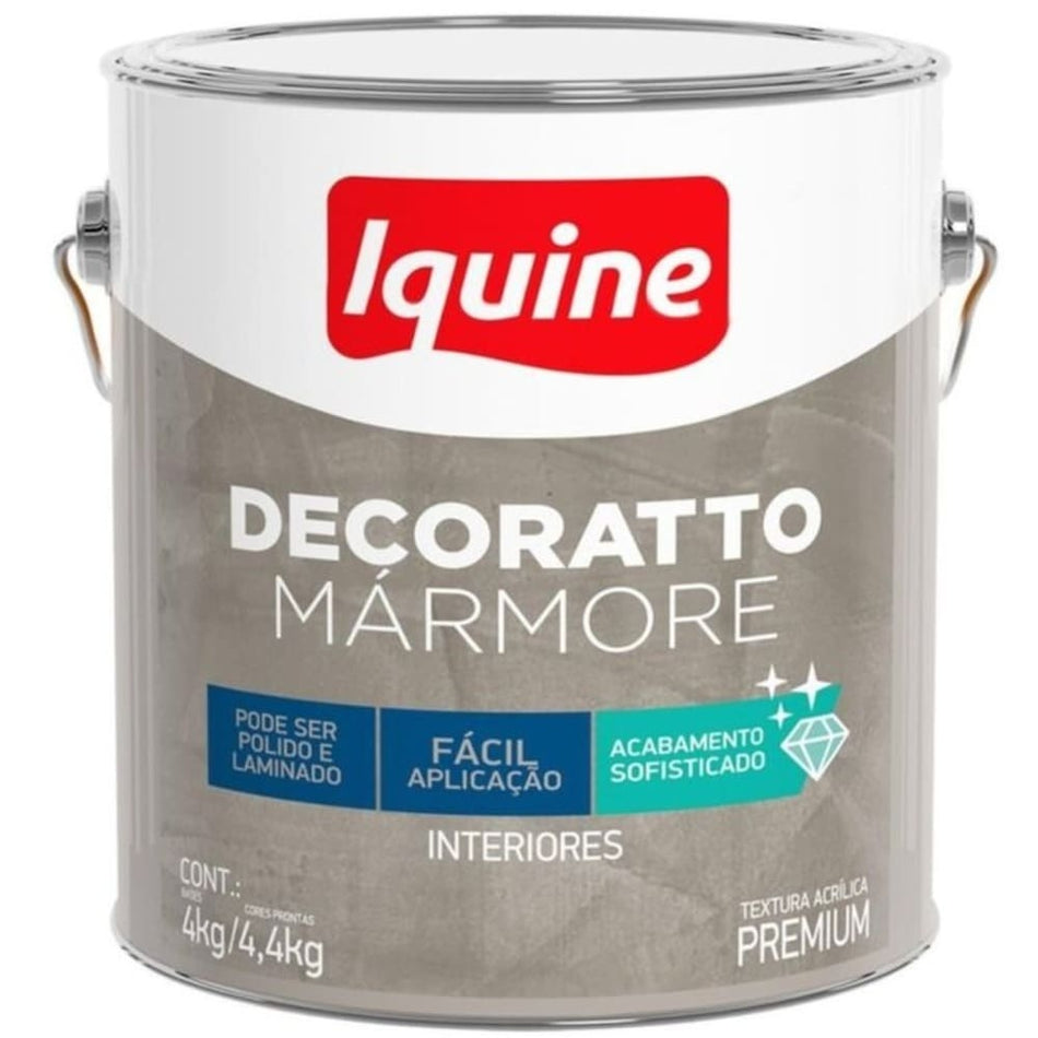 Efeito Marmore 4,4Kg Branco - Decoratto