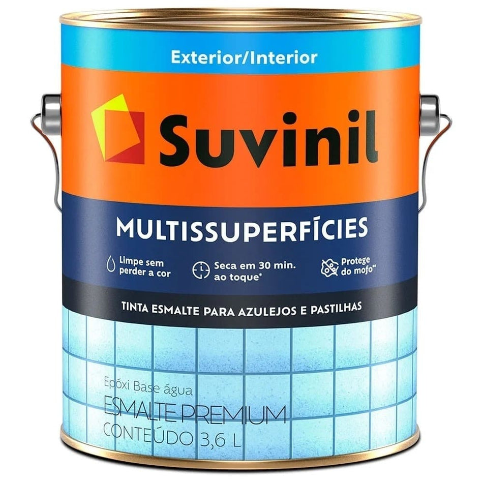 Epoxi B.Agua 3,6L Branco Banheiro E Cozinha Multissuperficies Suvinil