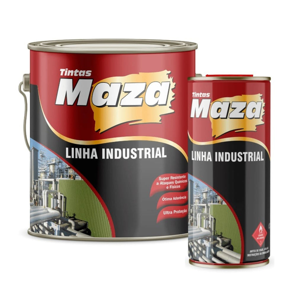Epoxi Brilhante 3,6L Bege 9001 Ral - Kit M298