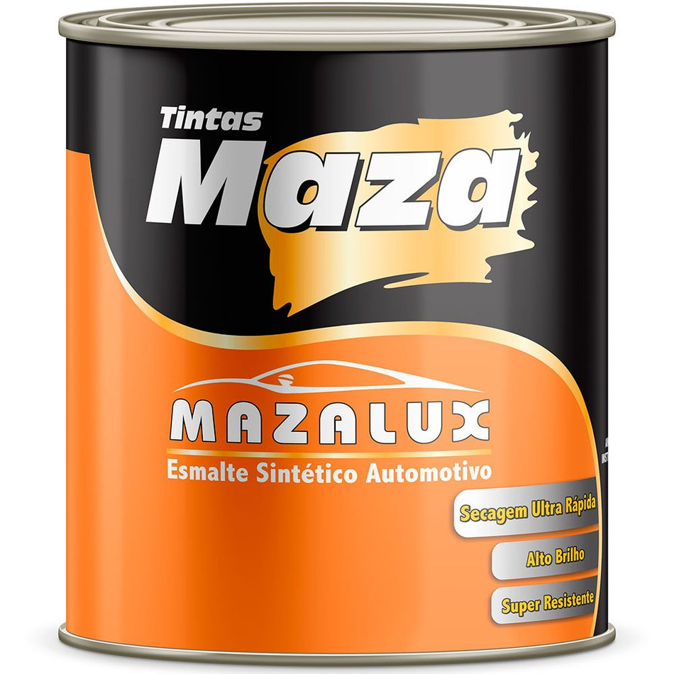 Esmalte Automotivo Preto Fosco Maza 3,6 Litros