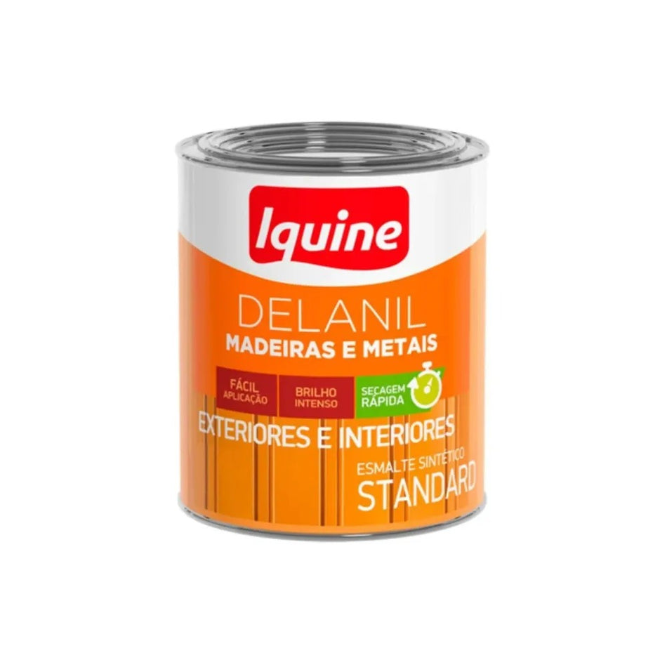 Esmalte Brilhante 0,1125L Branco - Delanil Madeiras E Metais