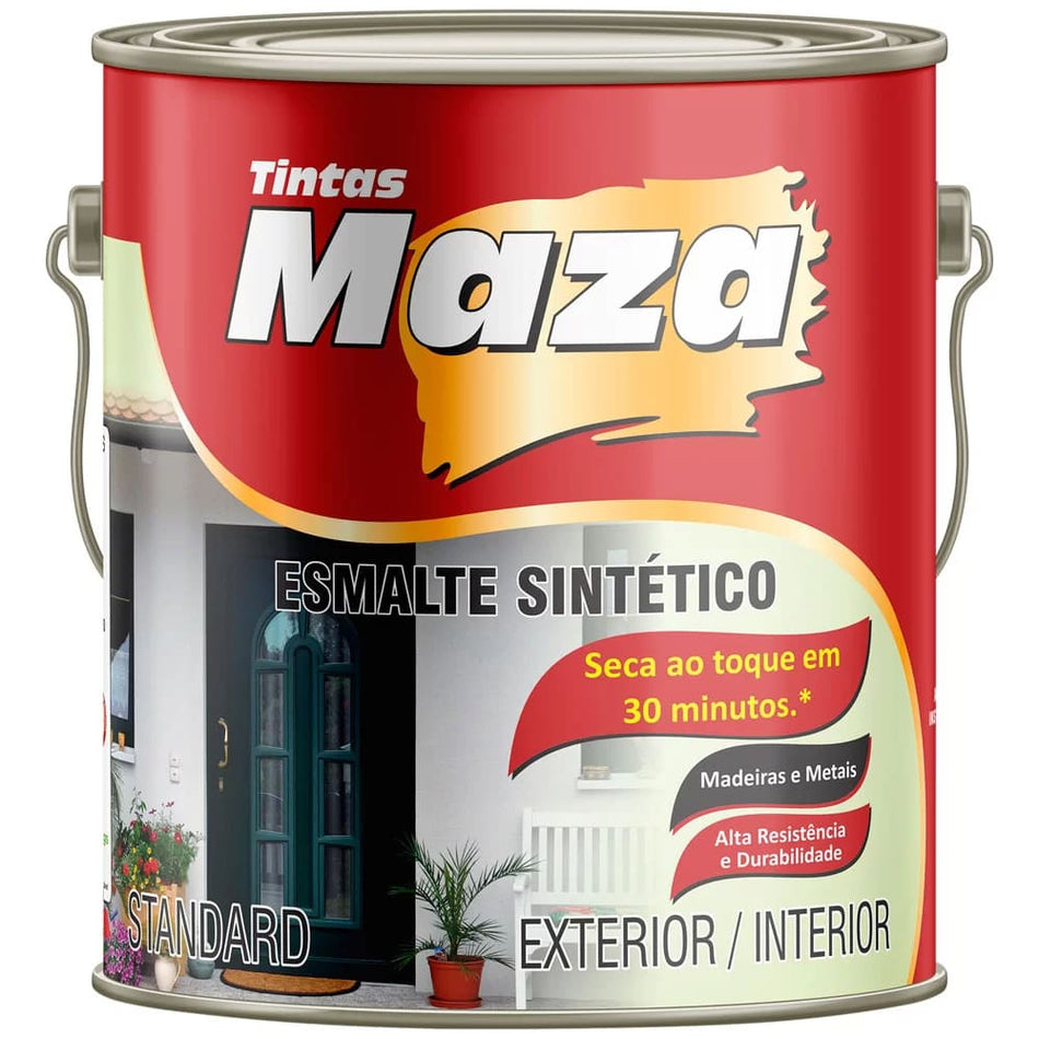 Esmalte Brilhante Maza 3,6L Amarelo