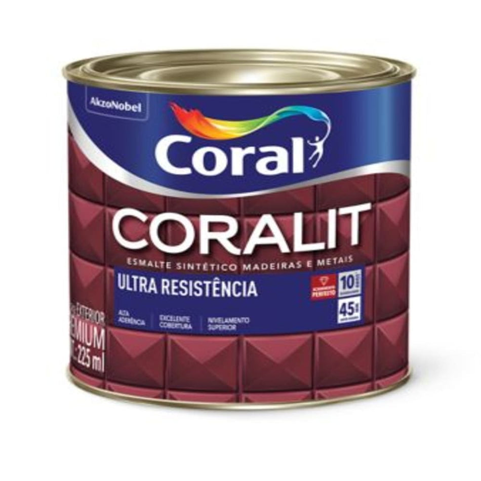 Esmalte Premium Brilhante Coralit Ultra Resistência 225mL