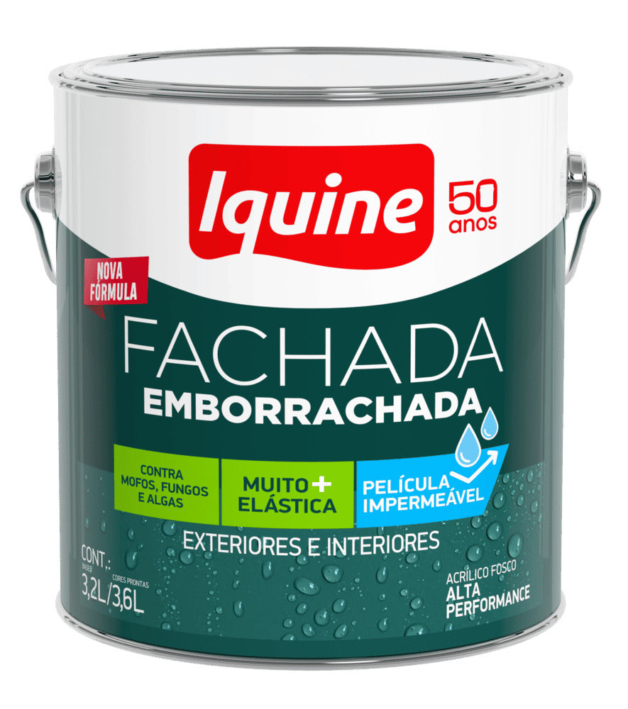 Fachada 3,6L Branco - Fachada Emborrachada