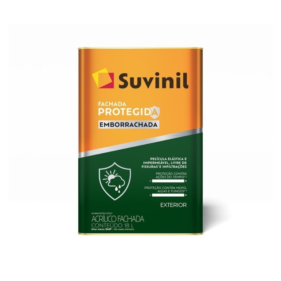 Fachada Protegida Suvinil Emborrachada 18L Branco