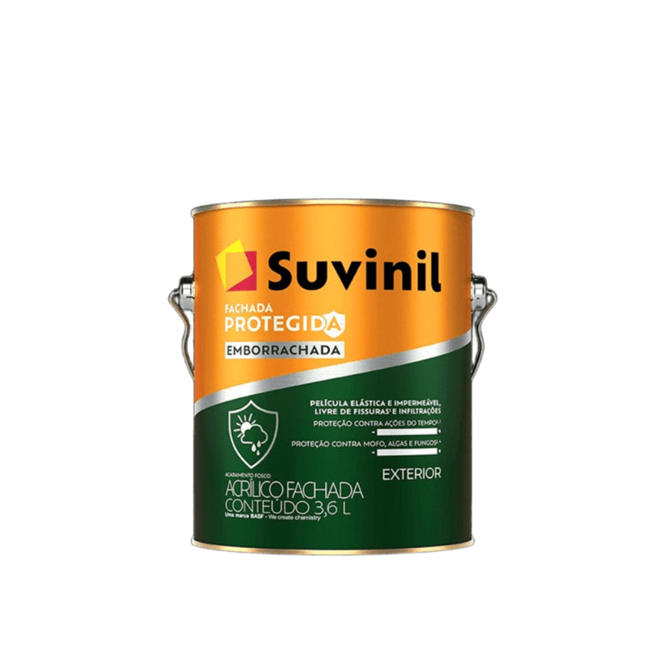 Fachada Protegida Suvinil Emborrachada 3,6L Branco