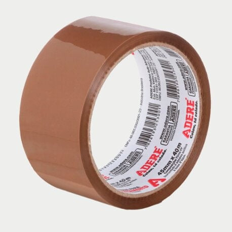FITA EMPACOTAMENTO MARROM 45MMX40M - 706