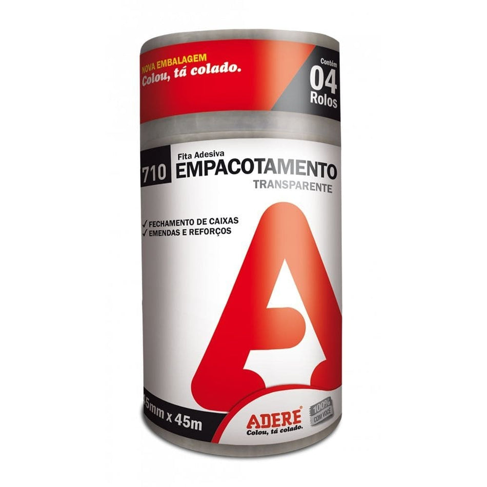 Fita Empacotamento Transparente 45Mmx40M - 710
