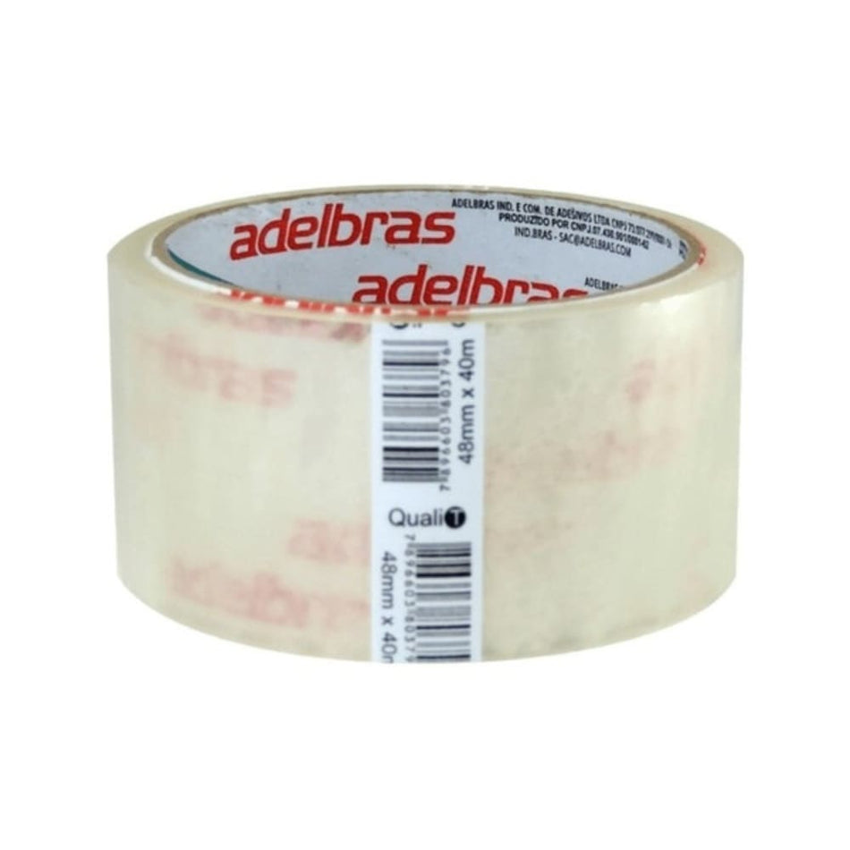 FITA EMPACOTAMENTO TRANSPARENTE 48MMx40M - QUALITAPE - 520