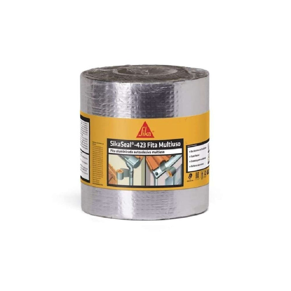 FITA MULTIUSO ALUMINIO - ROLO 15CMx10M - SIKASEAL