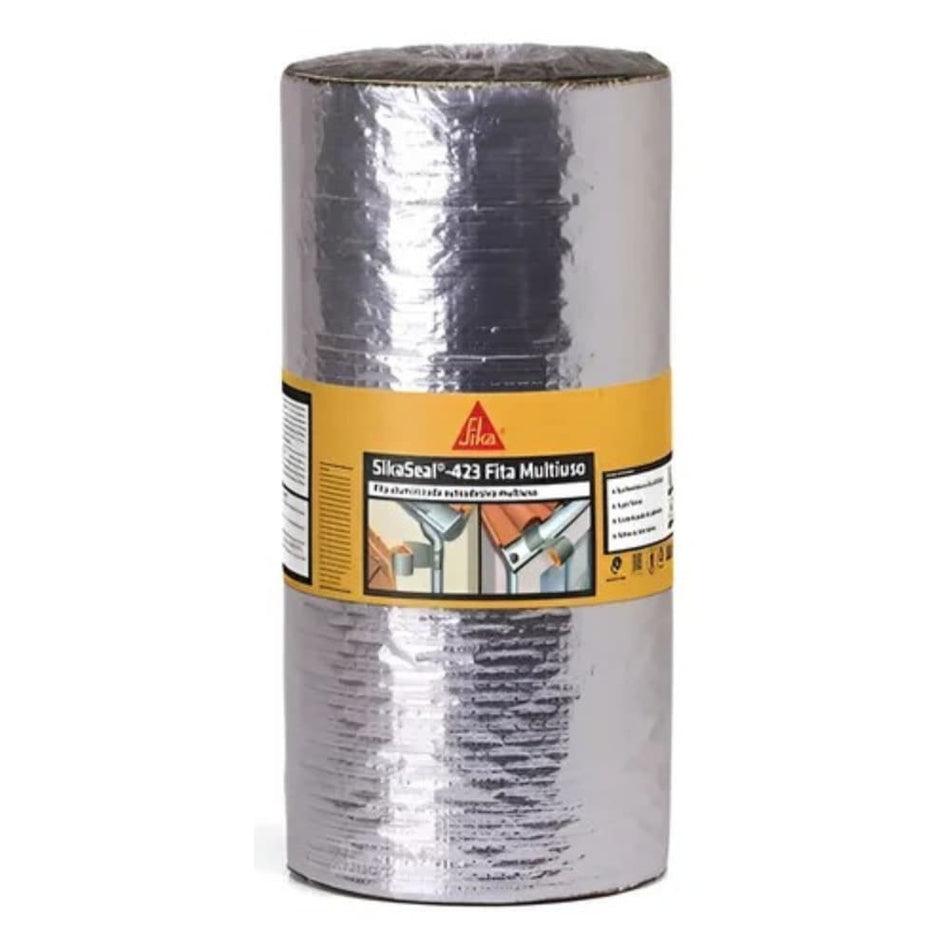 FITA MULTIUSO ALUMINIO - ROLO 30CMx10M - SIKASEAL
