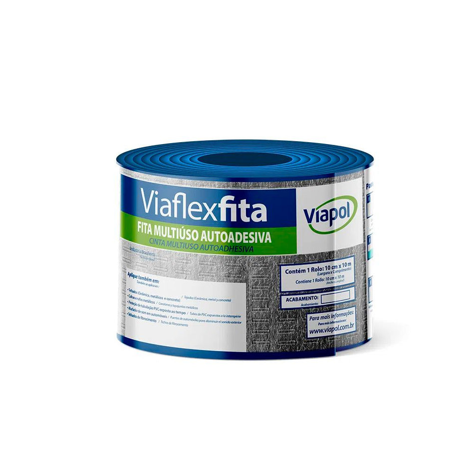 Fita P/Pequenos Reparos Aluminio - Rolo 10Cmx1M