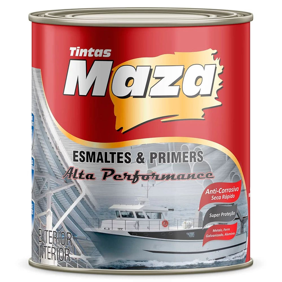 Fundo Anticorrosivo Maza Zarcão 900ml Laranja Oxido