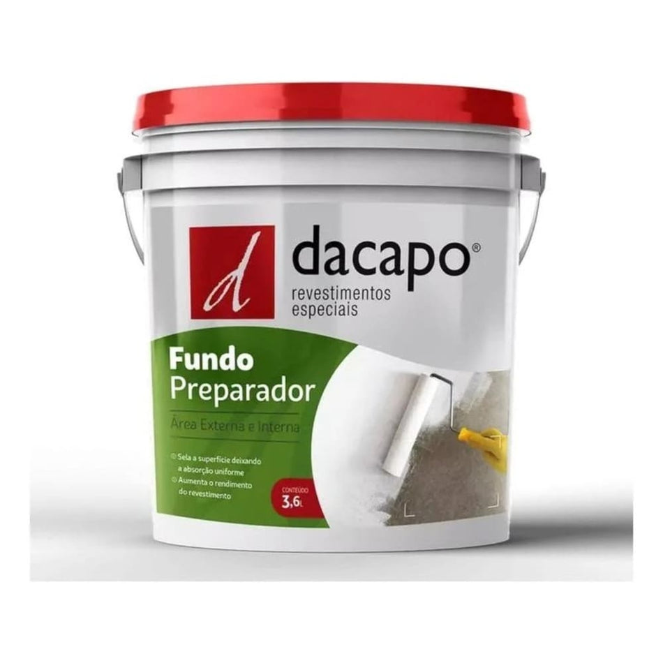 Fundo Preparador p/Granilite 3,6L Cinza Dacapo