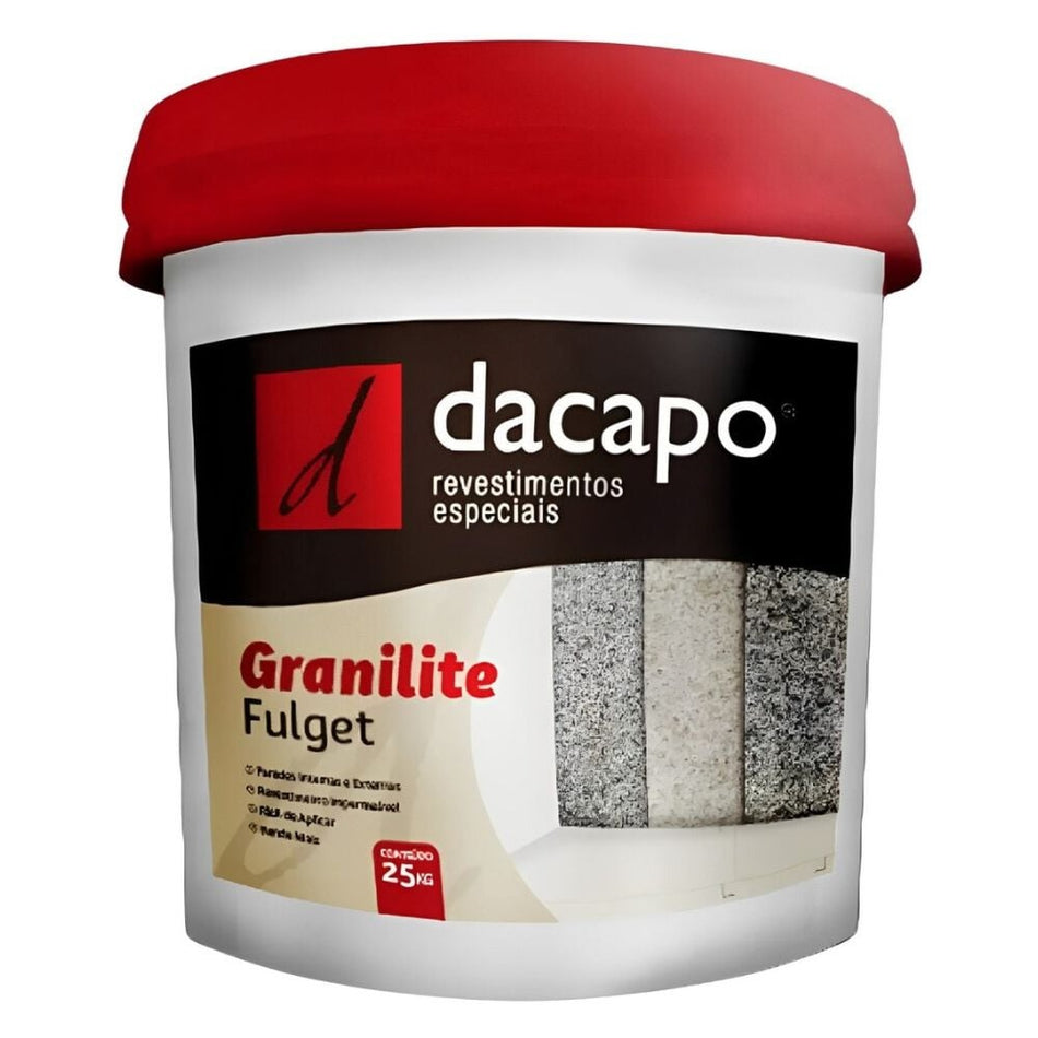 Granilite Fulget 25Kg Amarelo Balde Dacapo