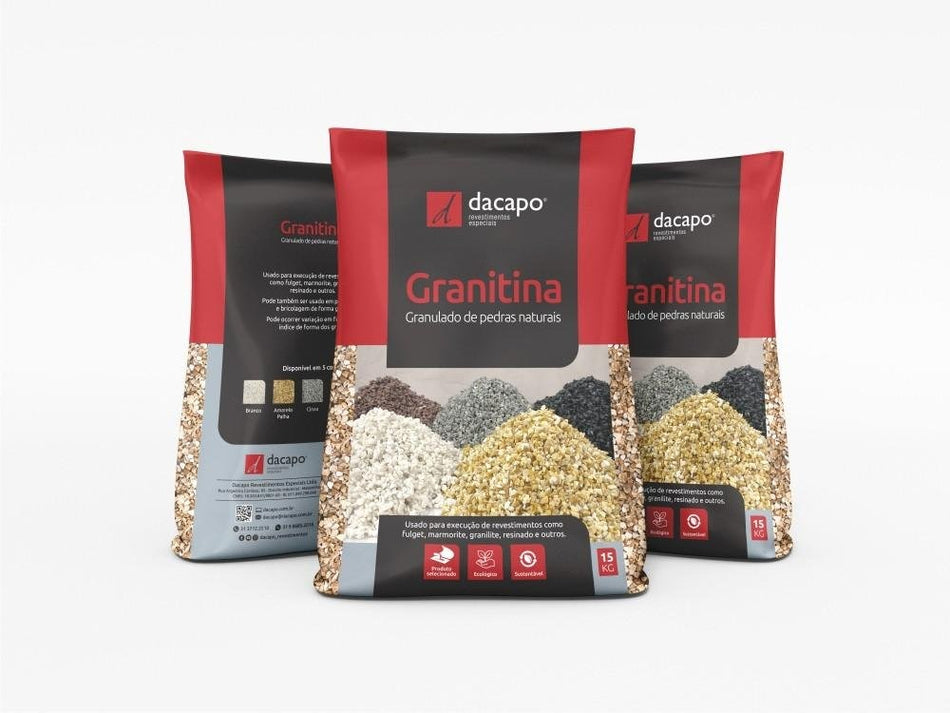 Granitina 15Kg Branco - Parte B