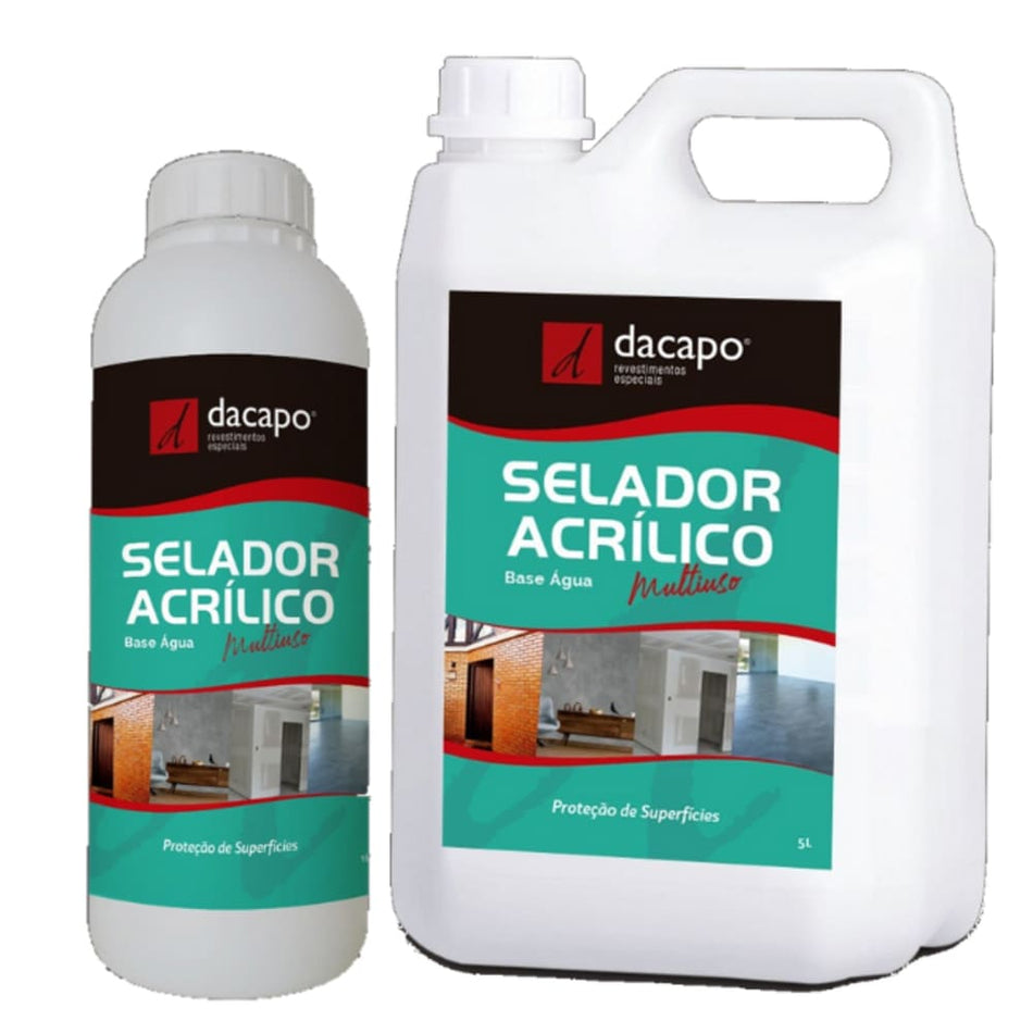 Impermeabilizante/Selador Acrilico Dacapo 1,0L - B.Agua