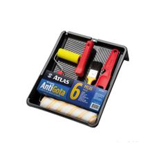 Kit P/Pintura Rolo Antigota 23 Cm Completo C/06 Pçs Ref.At1017 Atlas