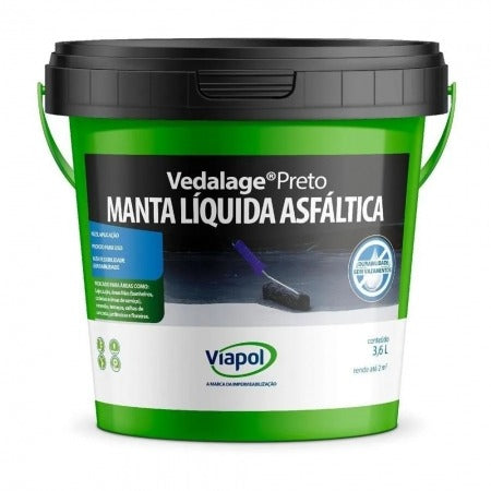 Manta Asfaltica Liquida 18Kg Preto