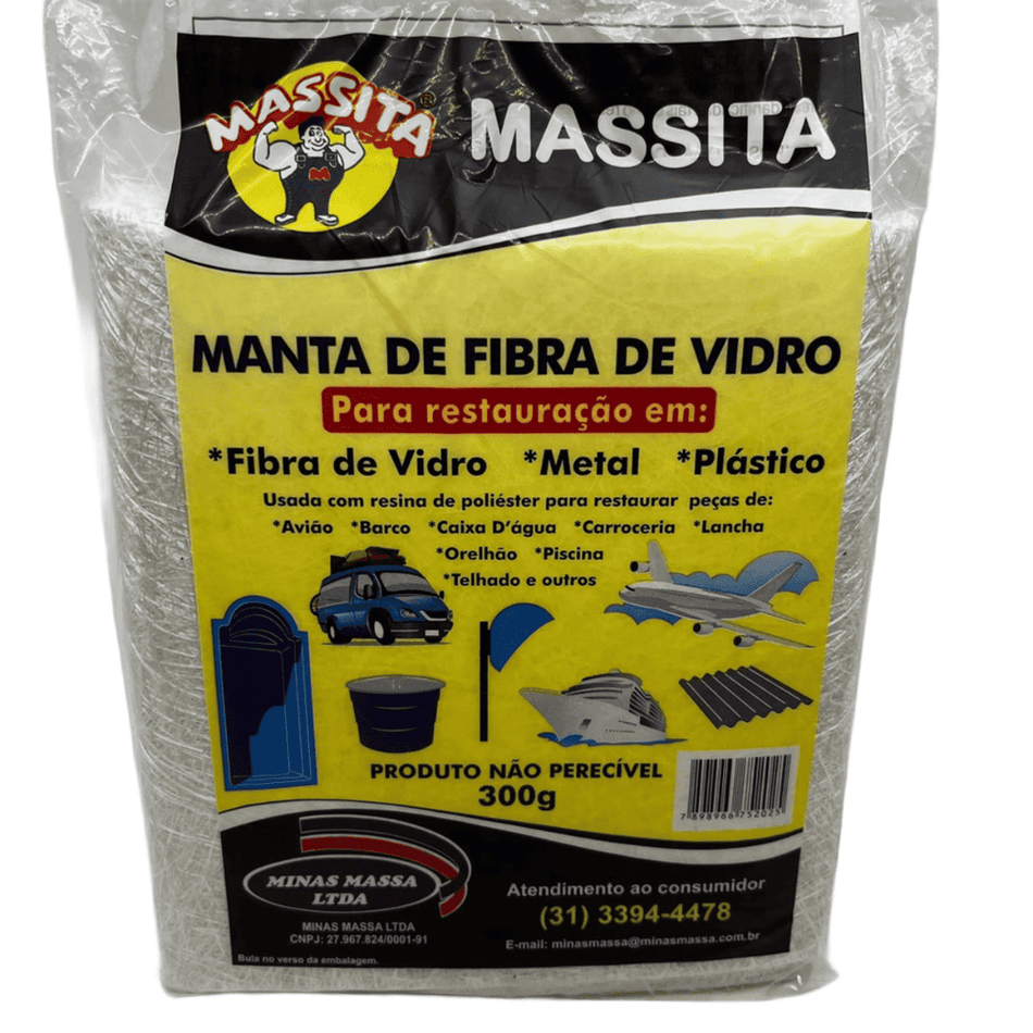 MANTA FIBRA DE VIDRO 300G