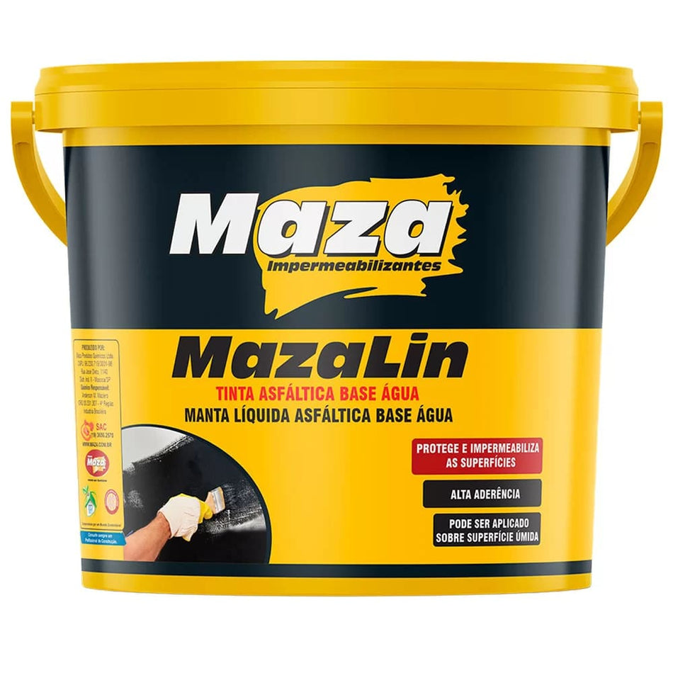 Manta Liquida 3,6Kg Branca Mazapren Laje