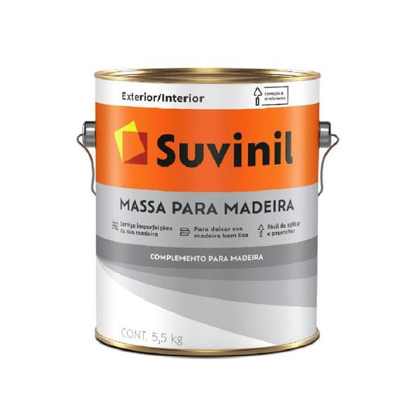 Massa A Oleo Para Madeira 3,6L - Suvinil