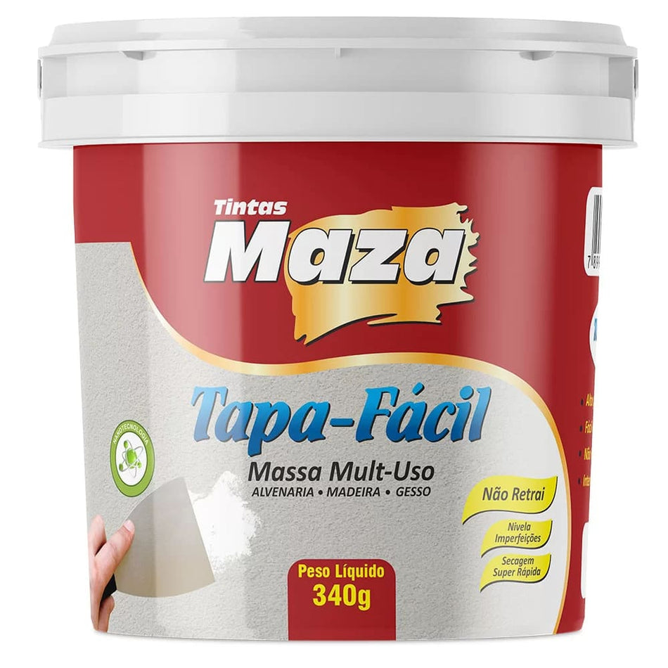 Massa Corrida Pva 340G - Tapa Facil Maza