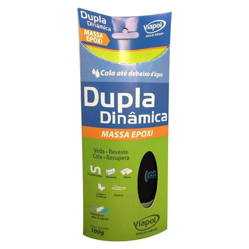 Massa Epoxi 100G Cinza
