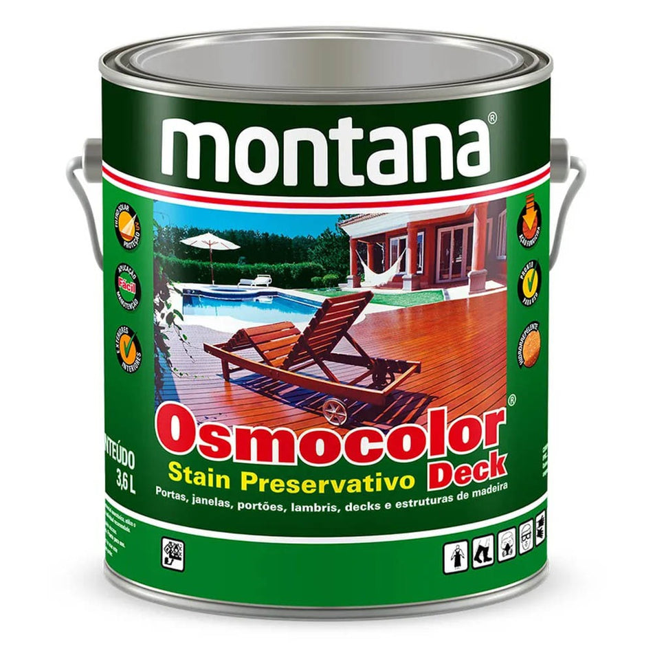 Osmocolor Montana UV Deck 900ml Castanho