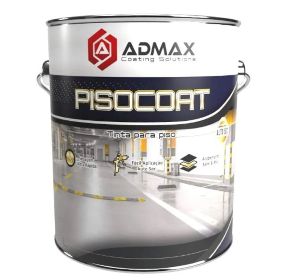 Poliacrilico 3,6L Amarelo Ouro P/Pintura Pisos Monocomponente