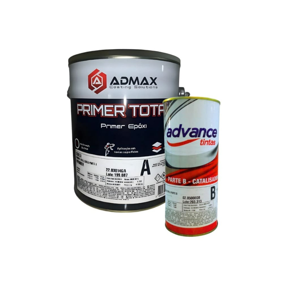 Primer Epoxi 3,6L Branco - C/Catal. - Primer Total