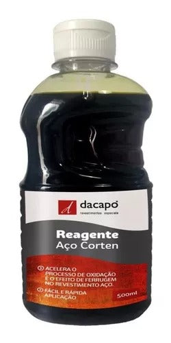 REAGENTE P/EFEITO ACO CORTEN 500ML