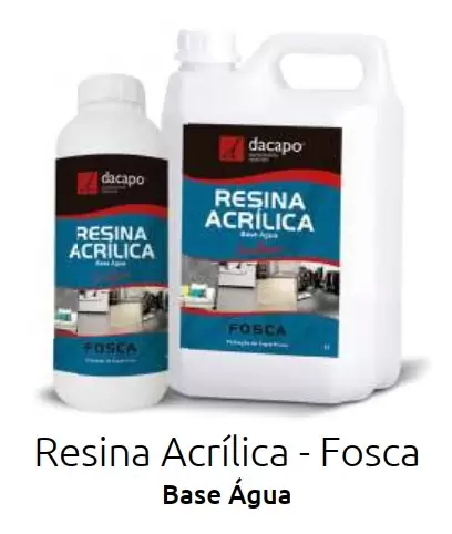 Resina Acril. Fosca P/acabamento Piso Cimento Queimado 1,0l - Interno