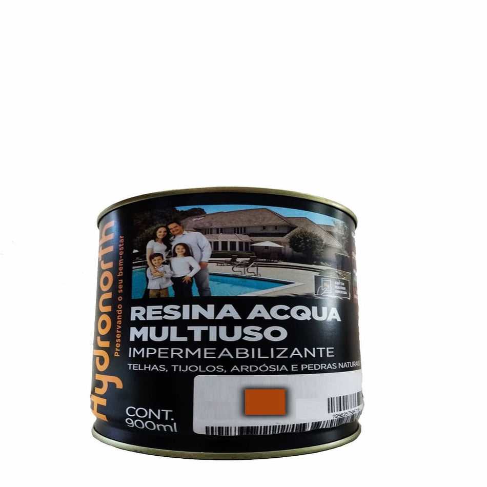 Resina Acrilica 0,9L Fosco - B.Solvente - Incolor