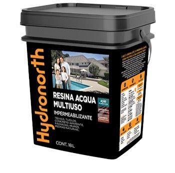 Resina Acrilica 3,6L Fosco - B.Agua - Incolor