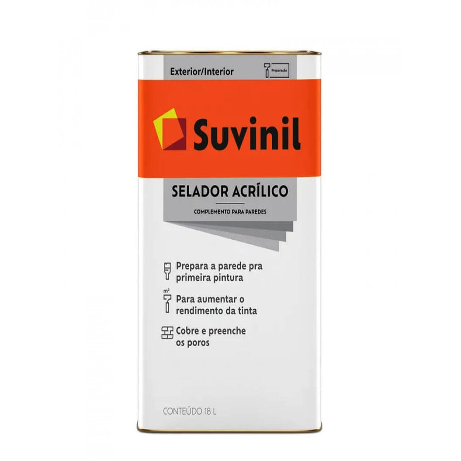 Selador Acrílico P/Parede 18L - Suvinil